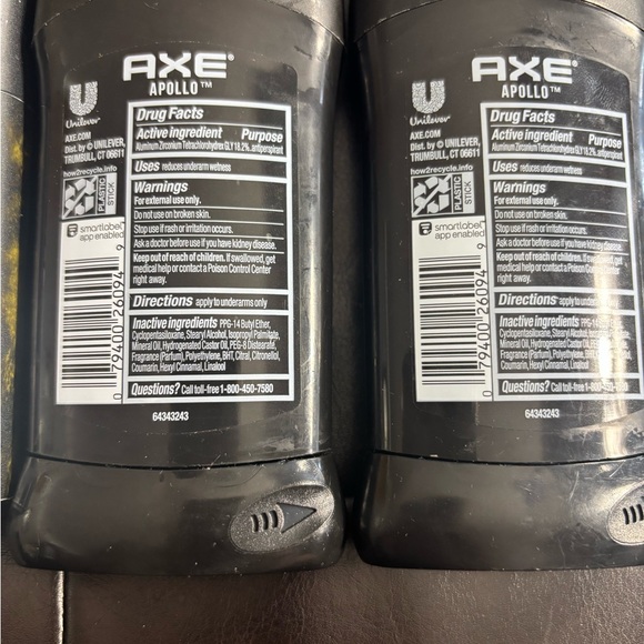 Axe 4pc Deodorant Set - Blue Lavender, Golden Mango, Apollo Scents NWT - Picture 6 of 6